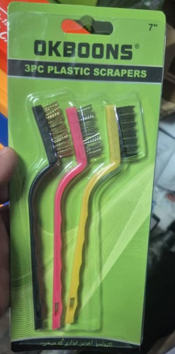 فرچه سیمی مسواکی بازبری متفاوت (پلاستیکی،فولادی،برنجی)