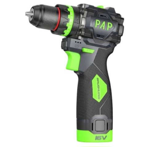 دریل شارژی براشلس پی ای پی ۱۶ولت BID-1615