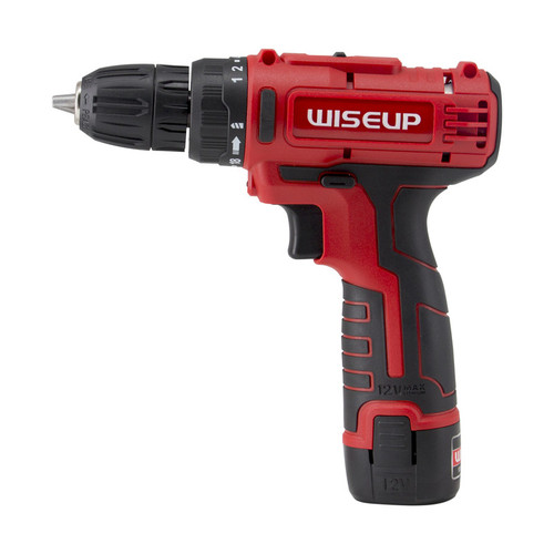 دریل شارژی ۱۲ولت تک باتری وایزآپ WISEUP