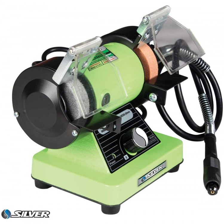 سنگ چرخ رومیزی سیلور مدل GTBN200W