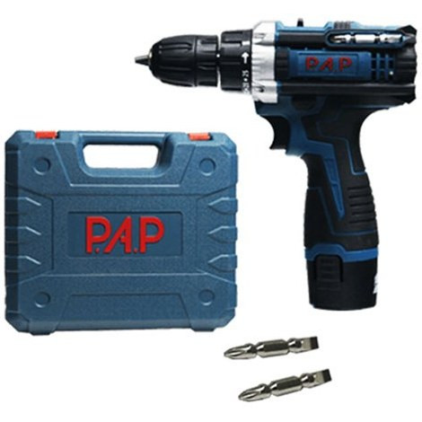 دریل شارژی تک باتری ۱۲ولت PAP