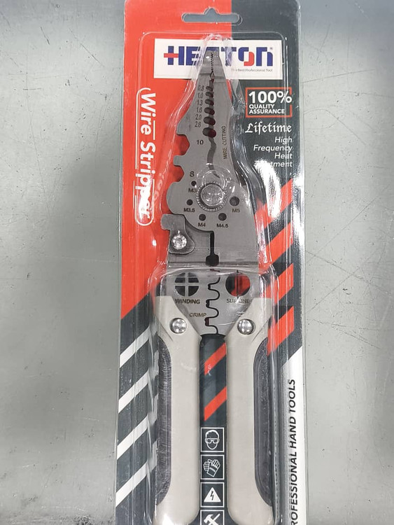 انبر سیم لخت کن همه کاره ۱۰اینچ هیتون HEATON