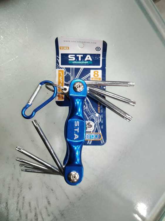 آلن چاقویی فانتزی ستاره ای 8عددی S.T.Aمدل T9_T40