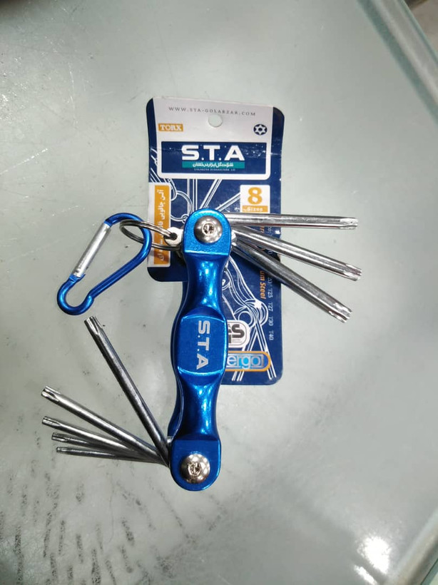 آلن چاقویی فانتزی ستاره ای 8عددی S.T.Aمدل T9_T40