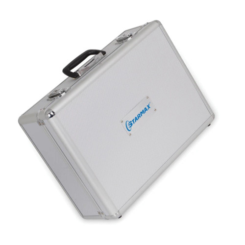 جعبه ابزار آلومینیومی چمدانی نقره ای STARMAX مدل STA_130015B