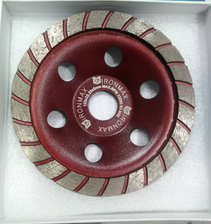 ساب گرانیت کاسه ای توربو 125 میلی متری IRONMAX (آیرون مکس)