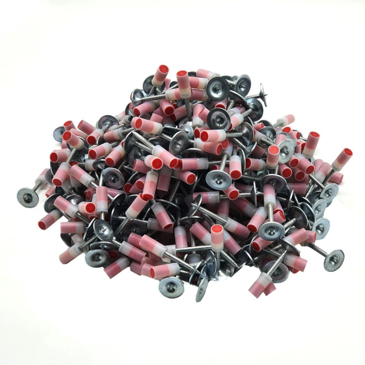 میخ وچاشنی سرخود RED HIT (رد هیت) سایز 2.7 سانتی متر بسته 100 عددی