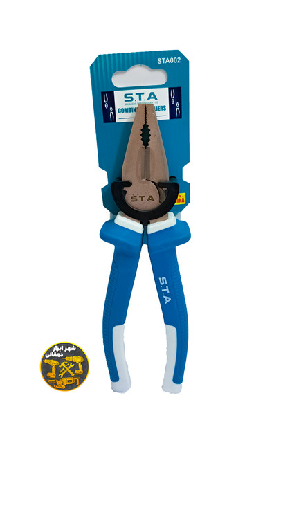 انبردست 8اینچ فشارقوی کروم S.T.A (اس تی ای) کدSTA_002