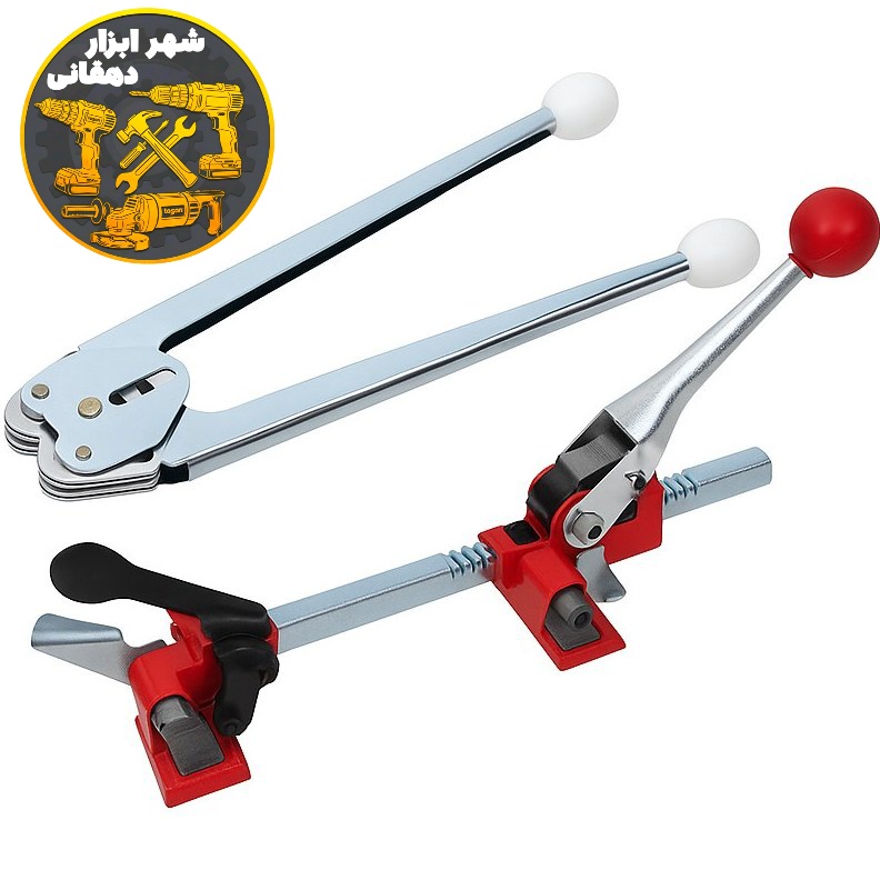 تسمه کش با انبرپرس SWALLOW (دو پرستو) مدلHMP107